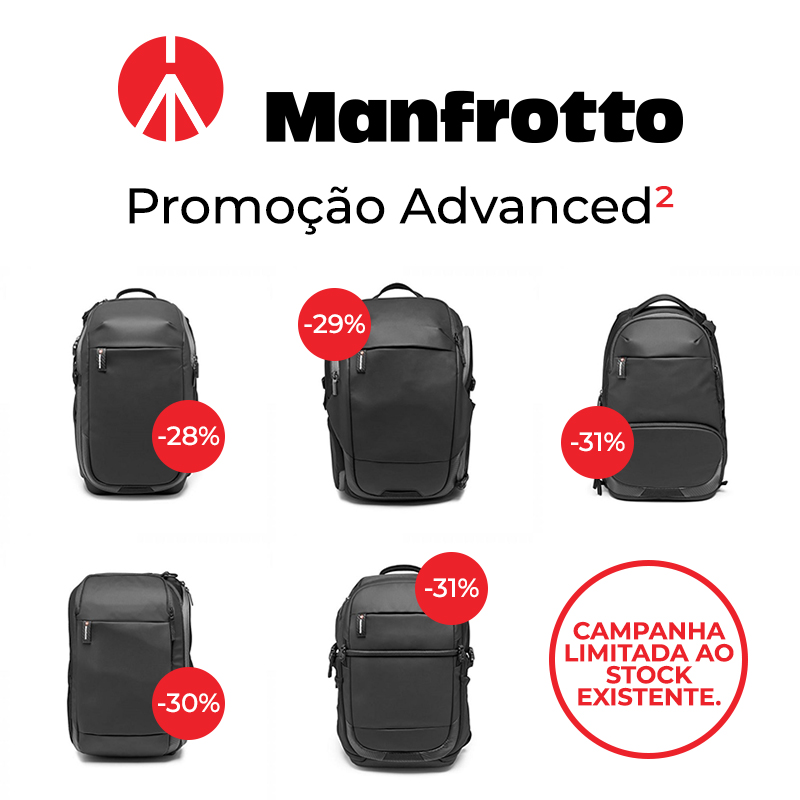Manfrotto Promoção na Gama Advanced²